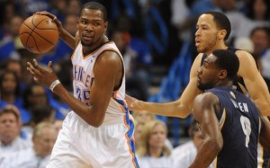 The Memphis defense of Tony Allen and Tayshaun Prince has stifled Durant